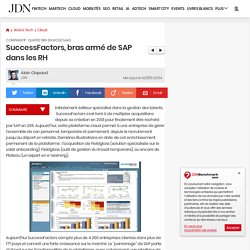SuccessFactors, bras armé de SAP dans les RH