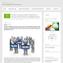 How to Run a Successful Blog