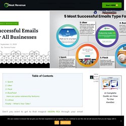 5 Most Successful Emails Type For All Businesses