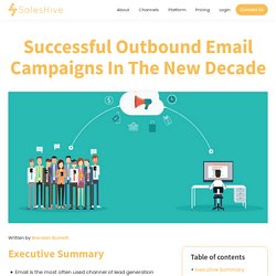 Successful Outbound Email Campaigns In The New Decade