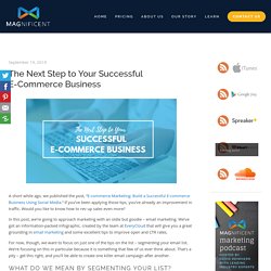 The Next Step to Your Successful E-Commerce Business