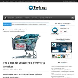 How to create secured E-commerce Websites?