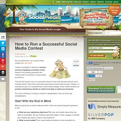 How to Run a Successful Social Media Contest