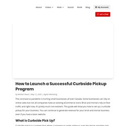 How to Launch a Successful Curbside Pickup Program