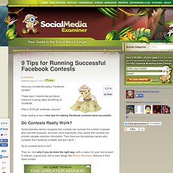 9 Tips for Running Successful FB Contests