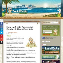How to Create Successful Facebook News Feed Ads