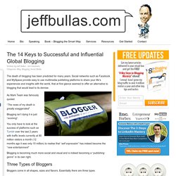 The 14 Keys to Successful Influential Global Blogging