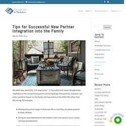 Tips for Successful New Partner Integration into the Family
