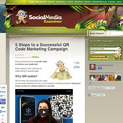 5 Steps to a Successful QR Code Marketing Campaign