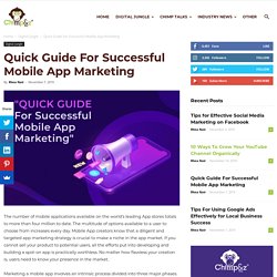 Step-By-Step Guide For Successful Mobile App Marketing in 2019