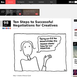 Ten Steps to Successful Negotiations for Creatives
