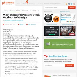 What Successful Products Teach Us About Web Design - Smashing UX Design