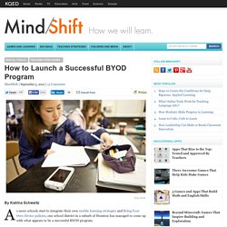 How to Launch a Successful BYOD Program