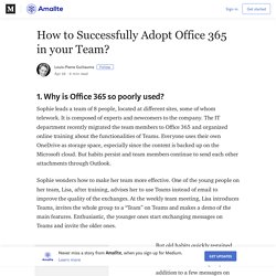 How to Successfully Adopt Office 365 in your Team? – Amallte