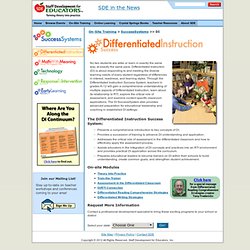 SuccessSystems - Differentiated Instruction
