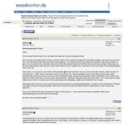 Suche dünnes Holz (2-3 mm) - woodworker