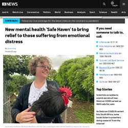 New mental health 'Safe Haven' to bring relief to those suffering from emotional distress