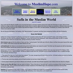 Sufis in the Muslim World