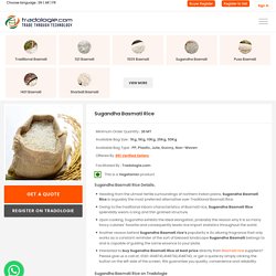 Buy Bulk Sugandha Basmati Rice Directly From Over 800 Rice Mills