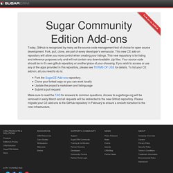 SugarForge: Open Source CRM, SugarCRM, Sugar CRM