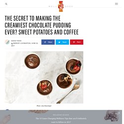 Low-sugar, vegan, dairy-free chocolate pudding