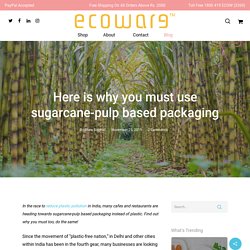 Here is why you must use sugarcane-pulp based packaging - Ecoware