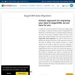 Emigrate your Data to SugarCRM