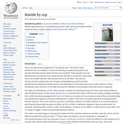 Suicide by cop - Wikipedia