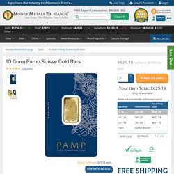 10 Gram PAMP Suisse Gold Bars for Sale (Lowest Prices) · Money Metals®