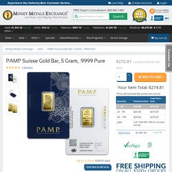 5 Gram PAMP Suisse Gold Bars for Sale (Lowest Prices) · Money Metals®