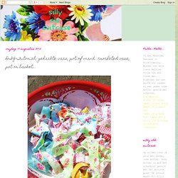 DIY-Tutorial; gehaakte vaas, pot of mand...crocheted vase, pot or basket...
