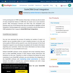 SuiteCRM Email Integration