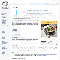 Sukiyaki