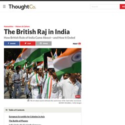 A Summary of British Rule in India