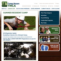 Summer Camp, CT, Resident Camp, Camp Hazen YMCA, New England Camps, Cabin Hazen