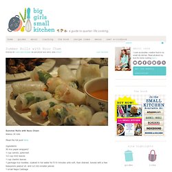 Summer Rolls with Nuoc Cham