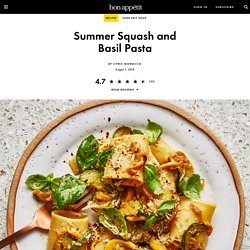 Summer Squash and Basil Pasta Recipe