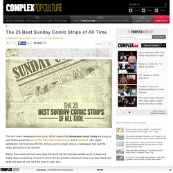 The 25 Best Sunday Comic Strips of All Time