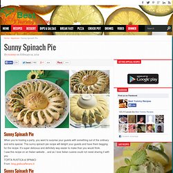 Sunny Spinach Pie