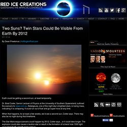 Two Suns? Twin Stars Could Be Visible From Earth By 2012 - StumbleUpon