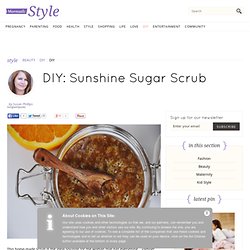 Sunshine Sugar Scrub