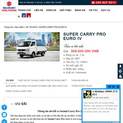 SUPER CARRY PRO EURO IV