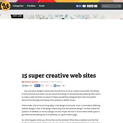 15 super creative web sites