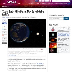 'Super-Earth' Alien Planet May Be Habitable for Life