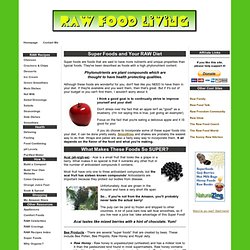 Super Foods for the RAW Life