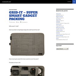 Grid-it – Super Smart Gadget Packing