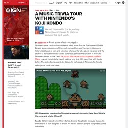 Super Mario Bros.: A Music Trivia Tour with Nintendo's Koji Kondo