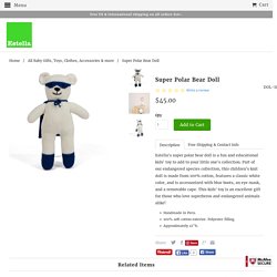 Super Polar Bear Doll - Kids' Dolls