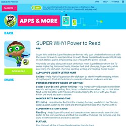SUPER WHY! Power to Read Mobile Downloads