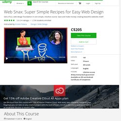 Web Snax: Super Simple Recipes for Easy Web Design